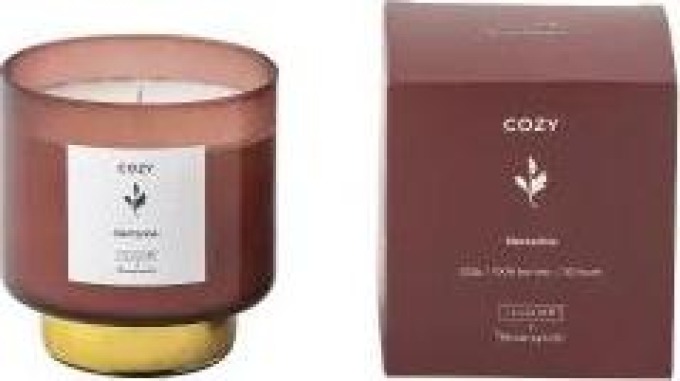 Vonná svíčka COZY Nectarine 222 g Bloomingville