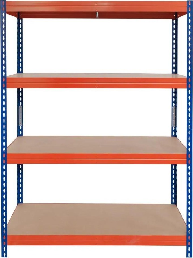 AR Shelving Vysokozátěžový regál Rivet XL, 192 × 120 × 50 cm, nosnost police: 300 kg