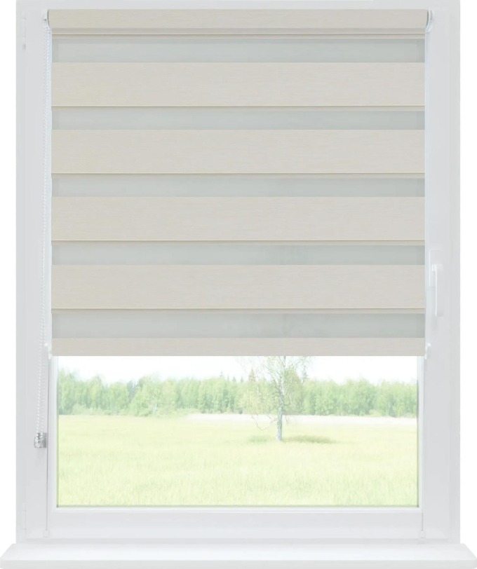 Dekodum Zatemňovací roleta den a noc Písková 53x150 cm