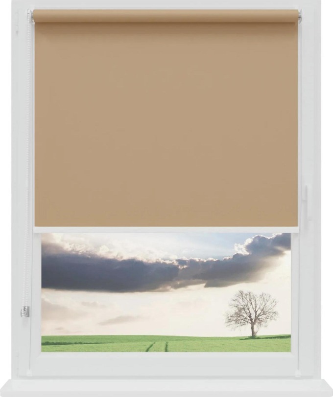 Zatemňující roleta neinvazivní Tan 71x150 cm