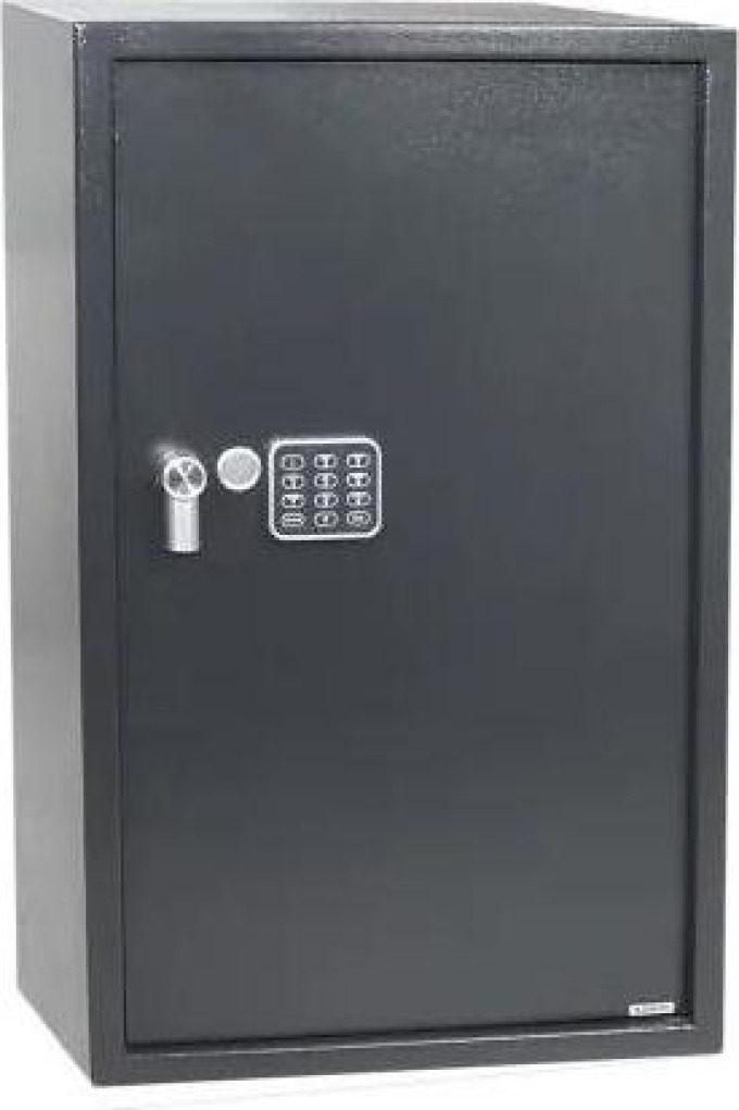 Elektronický sejf s uživatelským kódem a blokací po 3 chybných pokusech