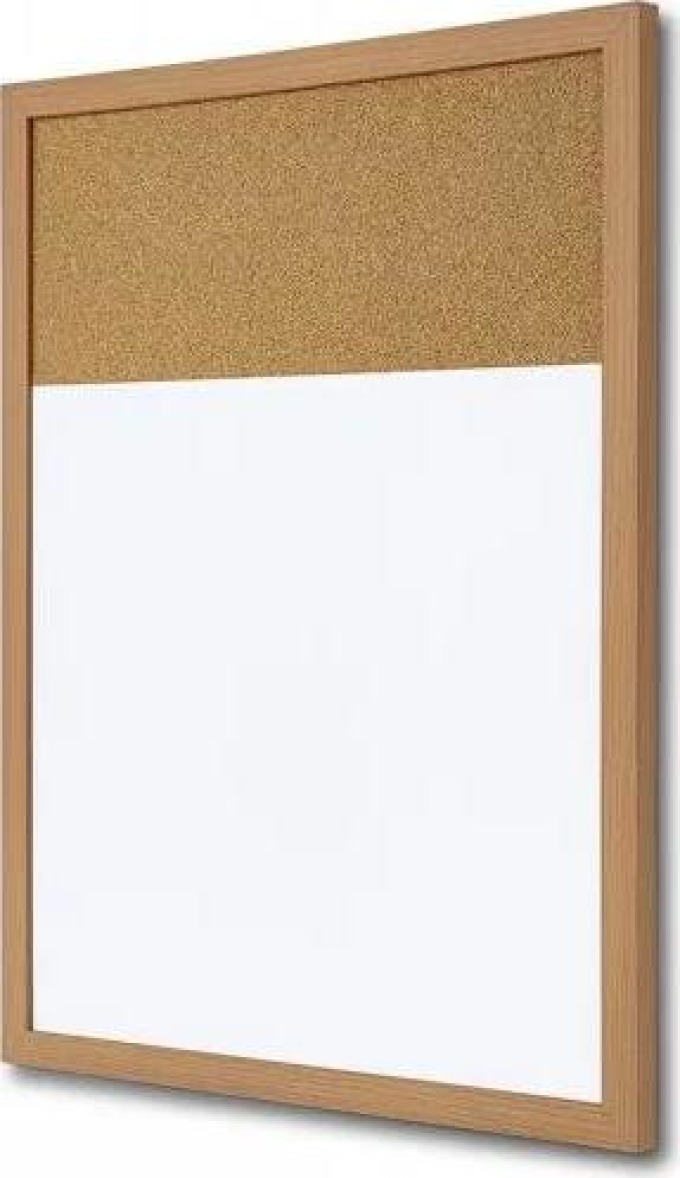 Combi Board whiteboard / korek 45 × 60 cm