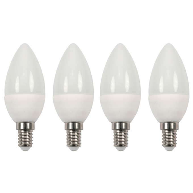 Led Žárovka Multi / E14 /5,5w / 4 Ks