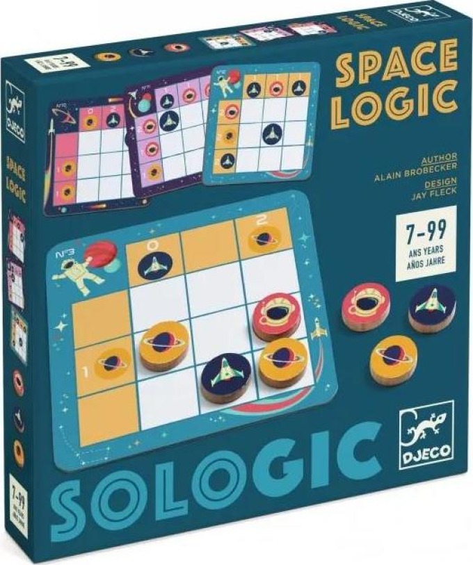 Djeco desková hra Sologic Space Logic