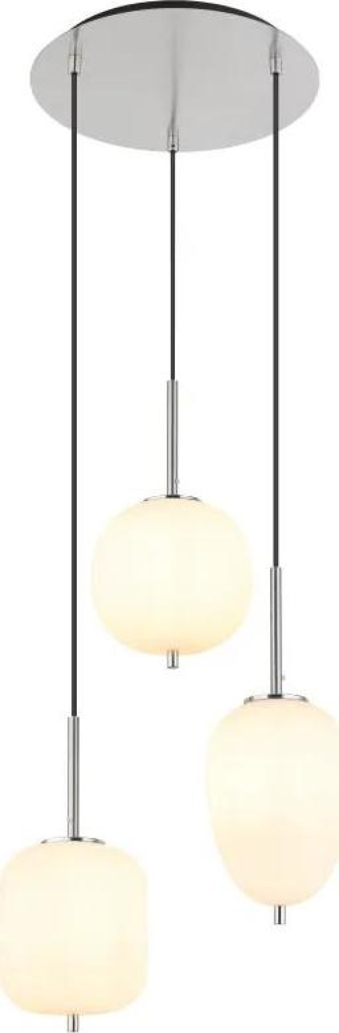 GLOBO BLACKY I 15345-3NO Závěsné svítidlo